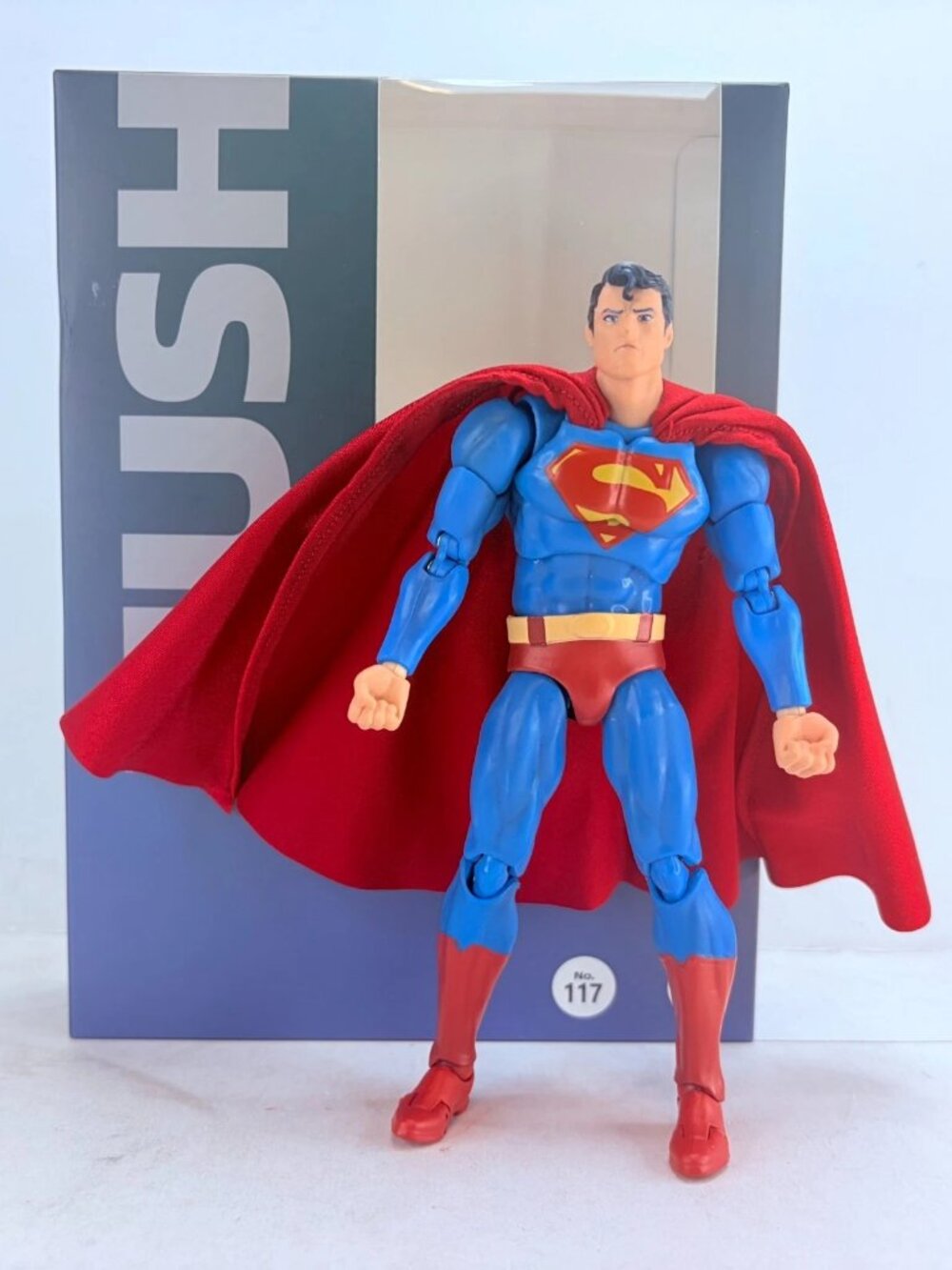 DC Superman Hush Version #117 Action Figure Toy New in Box